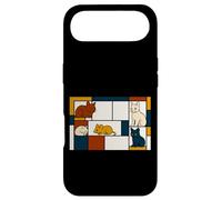 De Stijl Art Inspired Cat Illustration - Fun Cute Case for iPhone Air