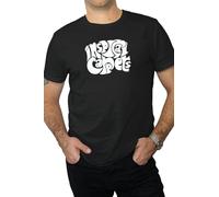 De-Stroy Inspiral Carpets Retro Band Logo T-Shirt, Madchester, Available in Red, White, Black, Cotton, Graphic Print Design, Classic Fit