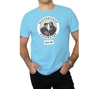 De-Stroy Oasis T-Shirt - Live 25 Edinburgh Murrayfield Merchandise, Liam & Noel t-Shirt, Oasis Tour t-Shirt, 10 colourways Available (UK, Alpha, XL, Regular, Regular, Sky/White)