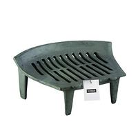 De Vielle Fireplace Fire Grate, Metal Black, 38 x 26 x 27 cm