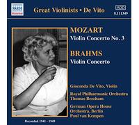De Vito:Rpo:Beecham - Mozart/ Brahms: Violin Concertos