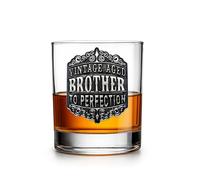 De Walden Brother Birthday Whisky Vodka Rum Spirits Glass Personalised Engraved Unique Gift
