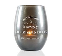 De Walden Memorial This Light Shines Silver Candle Holder With Tea Light