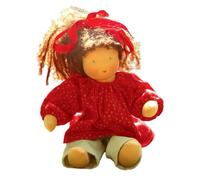De Witte Engel, Waldorf Style, Doll Kit, 100% Wool and 100% Cotton Doll Jersey (Tessa)