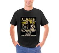 de31tusreyu6 Alanis-Morissette-T-Shirt-Singned Black