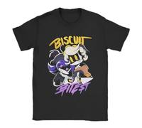 de31tusreyu6 Awesome-N-and-Uzi-BiscuitBites-Murder-Drones-T-Shirts-Men-Round-Collar-T-Shirt Black