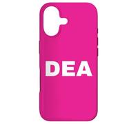DEA Agent Uniform BACK PRINT White Text On Duty Gear Case for iPhone 17