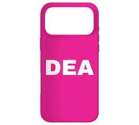 DEA Agent Uniform BACK PRINT White Text On Duty Gear Case for iPhone 17 Pro Max