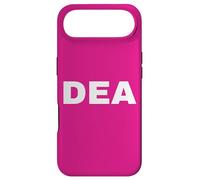 DEA Agent Uniform BACK PRINT White Text On Duty Gear Case for iPhone Air