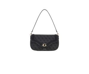 Dea Flap Shoulder Bag - female - Guess - Shoulder Bags - Black - ONE SIZE - Bags ONE SIZE