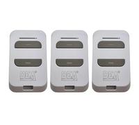 DEA GTX2 fully replaces GTI2, GT2, MIO TR2 HCS rolling-code & Dip-Switch & D.A.R.T. 3-in-1 Remote control 433.92MHz. 100% Genuine (Pack of three)
