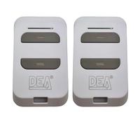 DEA GTX2 fully replaces GTI2, GT2, MIO TR2 HCS rolling-code & Dip-Switch & D.A.R.T. 3-in-1 Remote control 433.92MHz. 100% Genuine (Pack of two)