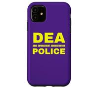 DEA Police Agent Officer Enforcement Administration Case for iPhone 11