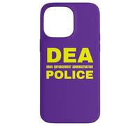DEA Police Agent Officer Enforcement Administration Case for iPhone 14 Pro Max