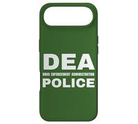 DEA Police Agent Uniform BACK PRINT White Text On Duty Gear Case for iPhone Air