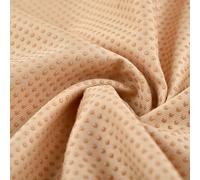 DEACOLIN 1.5M Wide Anti-Slip Fabric by The Meter, Silicone Dotted Final Backing Cloth for Rug Tufting, Sofa Cushions & Pet Beds, Non-Slip Gripping Sewing Material (Beige)