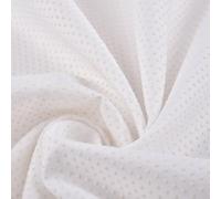 DEACOLIN 1.5M Wide Anti-Slip Fabric by The Meter, Silicone Dotted Final Backing Cloth for Rug Tufting, Sofa Cushions & Pet Beds, Non-Slip Gripping Sewing Material (White)