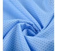DEACOLIN 1.5M Wide Anti-Slip Fabric by The Meter, Silicone Dotted Final Backing Cloth for Rug Tufting, Sofa Cushions & Pet Beds, Non-Slip Gripping Sewing Material (Blue)