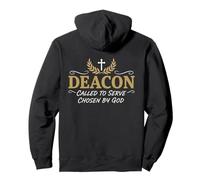 Deacon Called to Serve Chosen by God Christian Church Pullover Hoodie