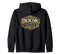 Deacon Christian Ministry Definition Zip Hoodie