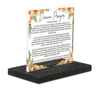 Deacon Prayer Appreciation Gifts, Christian Deacon Prayer Gift, Thank You Deacon Prayer Gifts for Deacon, Birthday Gifts for Deacon Prayer, Deacon Prayer Office Desk Signs YCT35