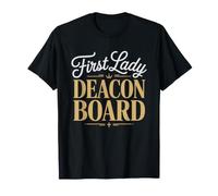Deacon Wife First Lady Board Christian Women Church Identity T-Shirt