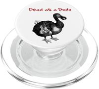 Dead As A Dodo (Funny Saying) (Graphic) PopSockets PopGrip for MagSafe