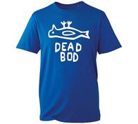 Dead BOD T-Shirt, Funny Sarcastic Unalived Pigeon Graphic Everything Hurts Dad Joke BOD Parody Shirt, Gift Unisex Tee top (Royal, M Years)