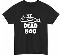Dead BOD T-Shirt Hull Dockyard Graffiti Parody Meme Tee Birds Lover Gift Funny Joke Party Top Black