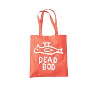 Dead BOD Tote Bag - coral One Size
