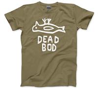 HotScamp Dead BOD Men's Unisex T-Shirt - Khaki Medium