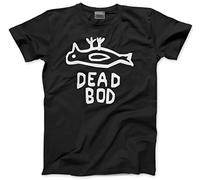 Dead BOD Tshirt - Maritime Landmark Hull Bird Marina Sailor City East Yorkshire River Hull Humber Graffiti Tee - Mens Unisex T-Shirt - S Black