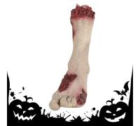 Dead Body Halloween Prop - Realistic Severed Hand Feet Haunted House Decor - Halloween Scary Props Bloody Dead Body Parts for Horror Themed Parties Escape Rooms Film Television Photography