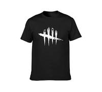Dead by Daylight Survival Horror Game Mens T-Shirt Casual Cotton Tees Black Tops L