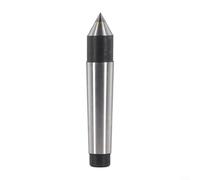 Dead Center Single Point for Morse Taper MT1 MT2 MT3 MT4 60 Degree with Carbide Insert and Hardened Steel Handle for Accurate Shaft Processing (MT2)