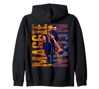 Dead City Maggie Negan Big Names Zip Hoodie