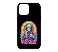 Dead Cool Grim Reaper Skeleton Summerween Beach Cocktail Case for iPhone 12 Pro Max