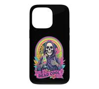 Dead Cool Grim Reaper Skeleton Summerween Beach Cocktail Case for iPhone 13 Pro