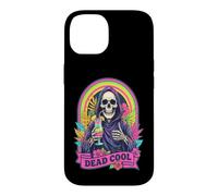 Dead Cool Grim Reaper Skeleton Summerween Beach Cocktail Case for iPhone 14