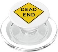 Dead End Road Sign PopSockets PopGrip for MagSafe
