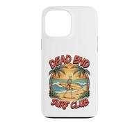 Dead End Surf Club Skeleton Surfer Beach Summerween Case for iPhone 13 Pro Max