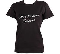 Dead Fresh Mrs Keanu Reeves T-Shirt, L Black