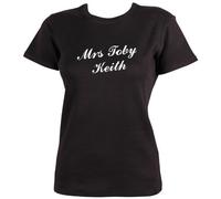 Dead Fresh Mrs Toby Keith T-Shirt, M Black