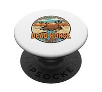 Dead Horse Cafe Best Barbeque In The West PopSockets Adhesive PopGrip