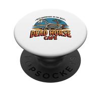 Dead Horse Cafe Best Barbeque In The West PopSockets Adhesive PopGrip