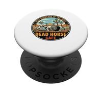 Dead Horse Cafe Best Barbeque In The West PopSockets Adhesive PopGrip