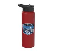 Dead Horse Point State Park Utah Canyon River Night Sky Stainless Steel Insulated Water Bottle