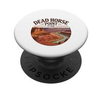 Dead Horse Point Utah Retro Adventure PopSockets Adhesive PopGrip