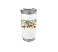 Dead Inside But Caffeinated | Retro Skeleton Coffee Stainless Steel Insulated Tumbler