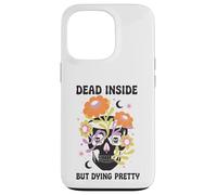 Dead Inside But Dying Pretty Halloween Boho Case for iPhone 13 Pro